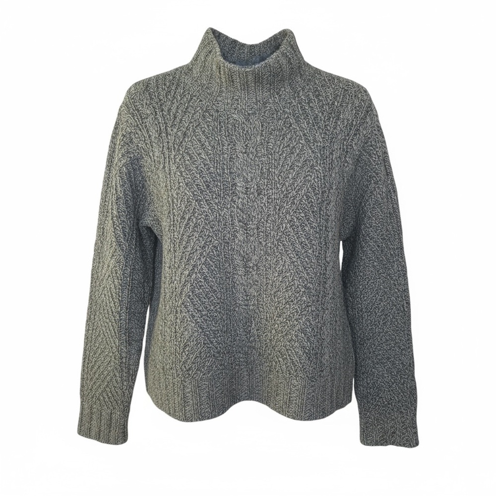 Sundance Gray Cable Knit Sweater